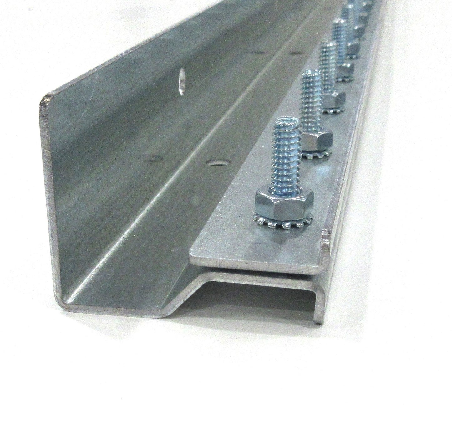 Strip Curtain Door Hanger, Universal Mount 14ga 304 Stainless Steel, Heavy Duty 8ft 96"in