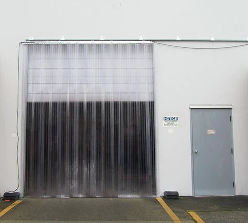 Strip Curtain Door Hardware Choose your Own Size - Galvanized Slide Mount Hanger