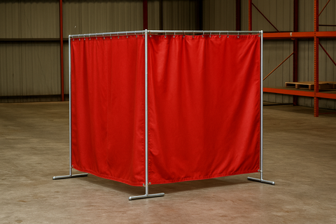 Industrial Freestanding Curtains