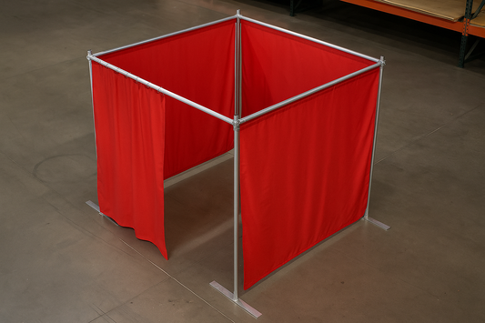 Industrial Freestanding Curtains