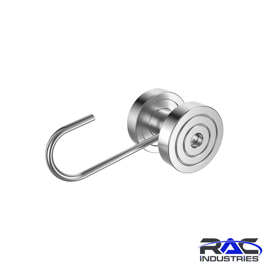 Steel Wheel Curtain Hooks - 16SR2-1/2(1/4)