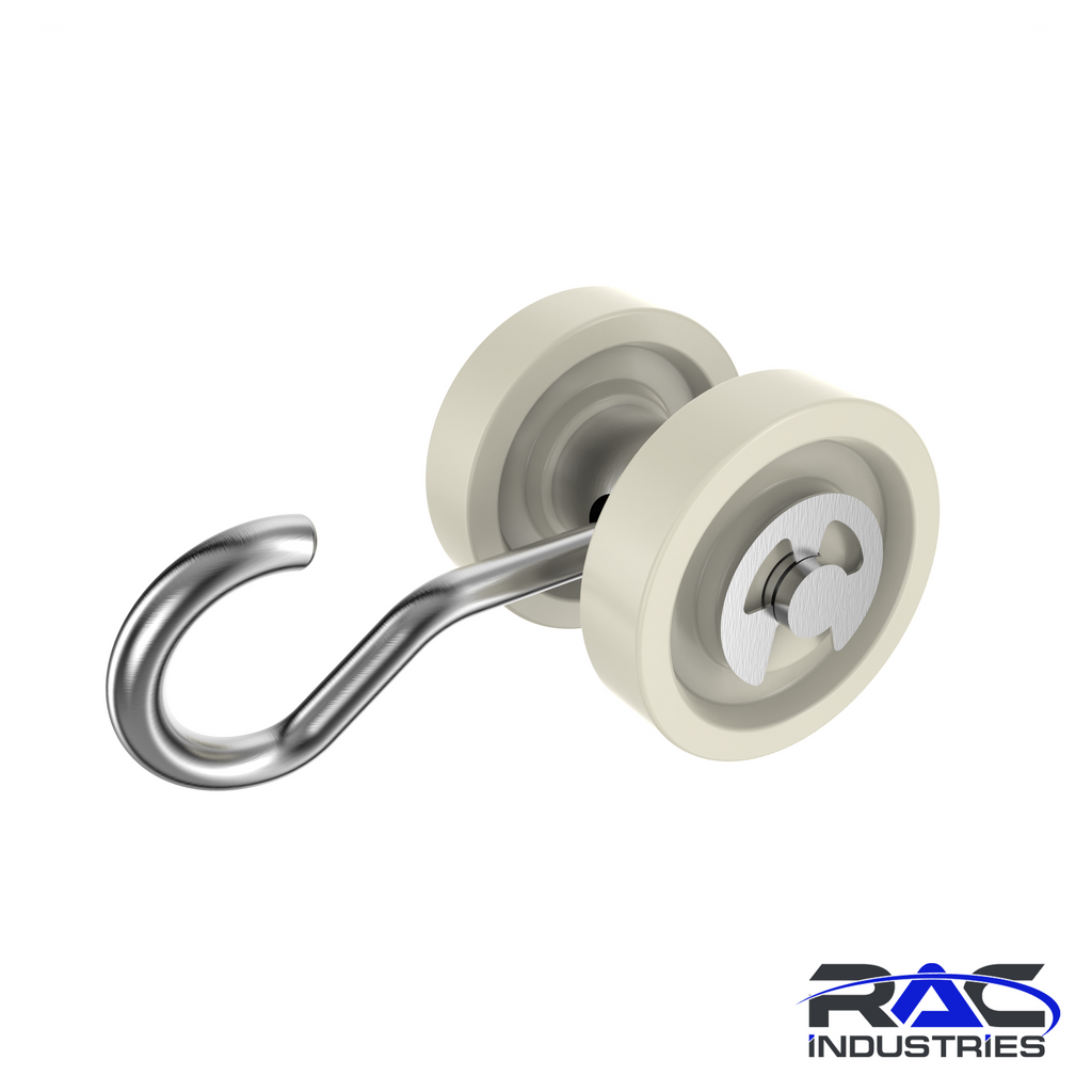 Nylon Wheel Curtain Hooks - 16NR1