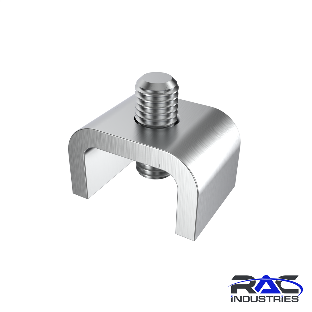 Track Stopper Track Splice Connector Bracket - Beam Flange Mount – Curtains and Tarps