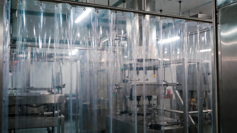 Food Service Wash Down Curtains - USDA, CFIA Approved