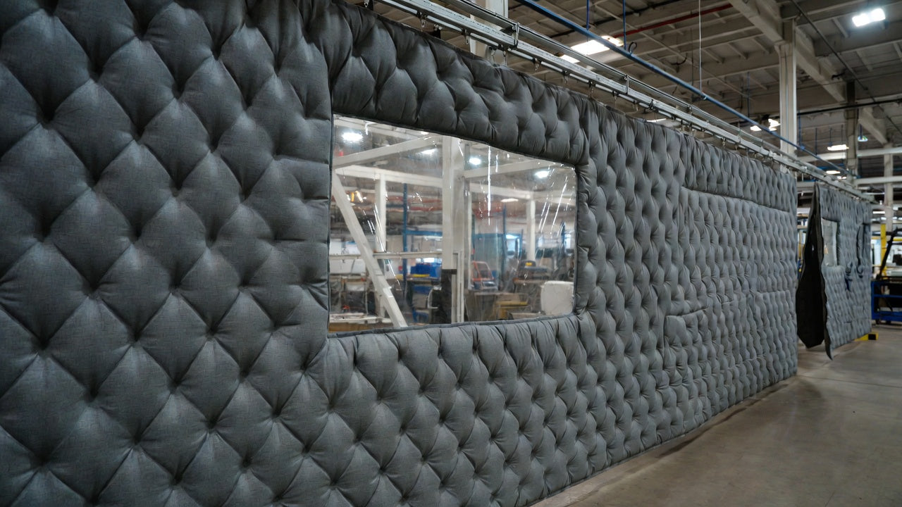 Industrial Soundproof Curtains | Noise Control Curtains