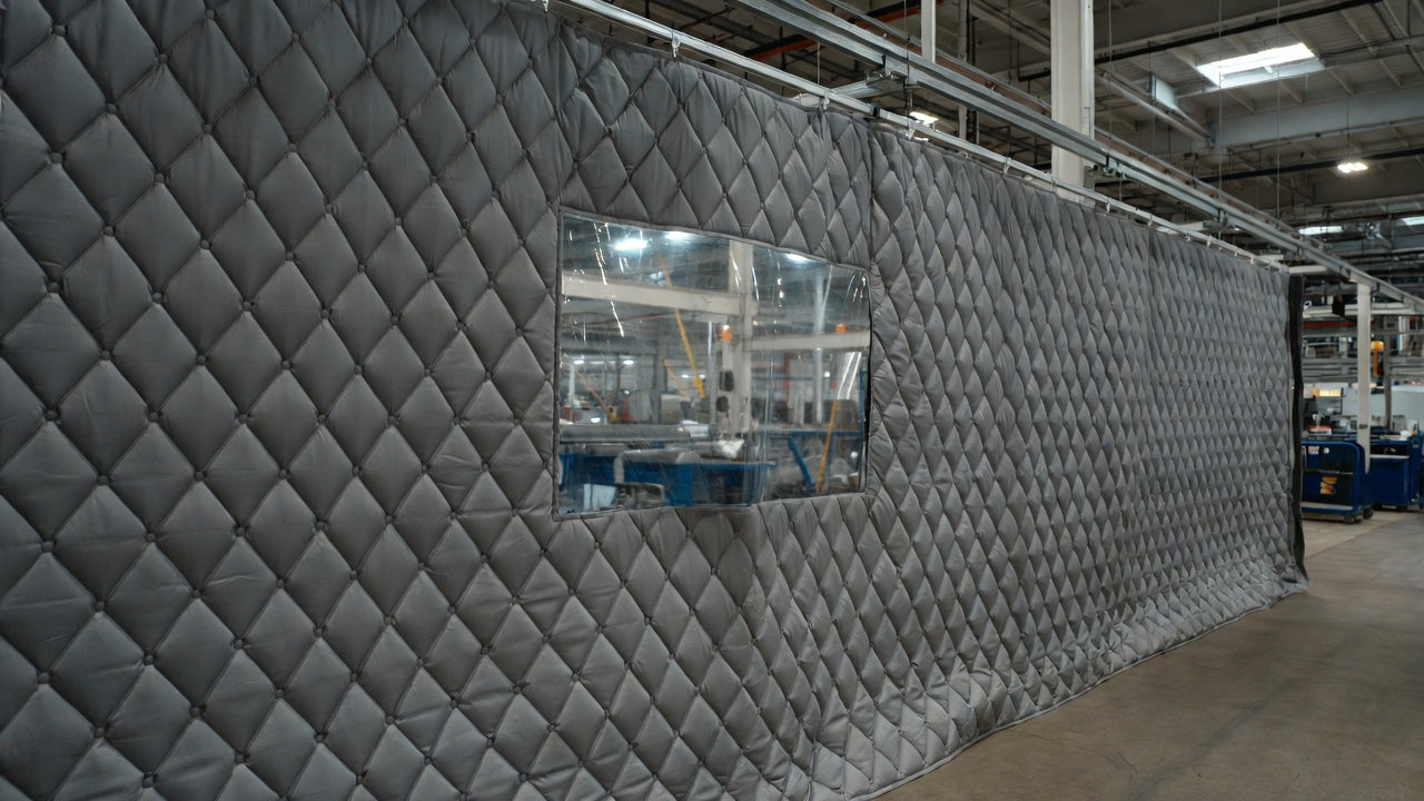 Industrial Soundproof Curtains | Noise Control Curtains