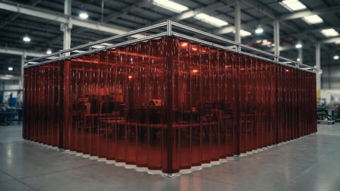 Freestanding PVC Strip Curtains