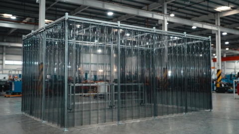 Freestanding PVC Strip Curtains