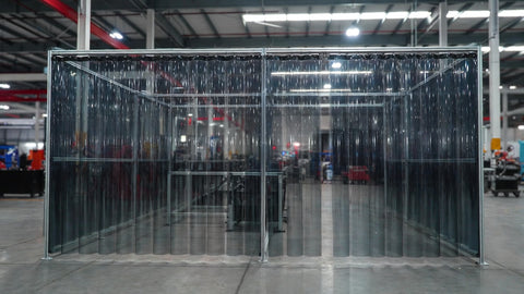 Freestanding PVC Strip Curtains
