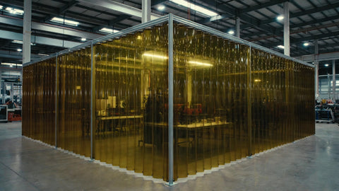 Freestanding PVC Strip Curtains