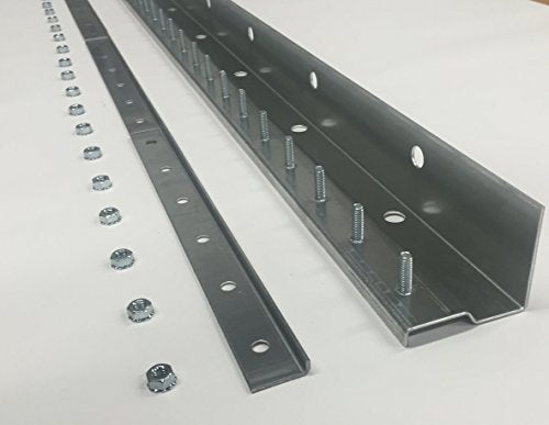 Strip Curtain Door Hanger, Universal Mount 14ga 304 Stainless Steel, Heavy Duty