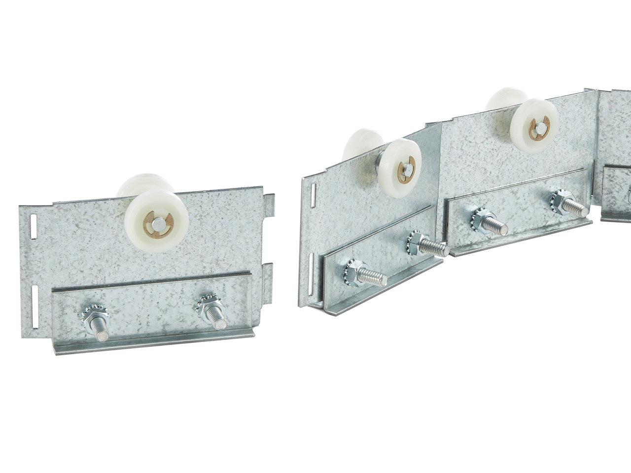 Strip Curtain Door Hardware Choose your Own Size - Galvanized Slide Mount Hanger